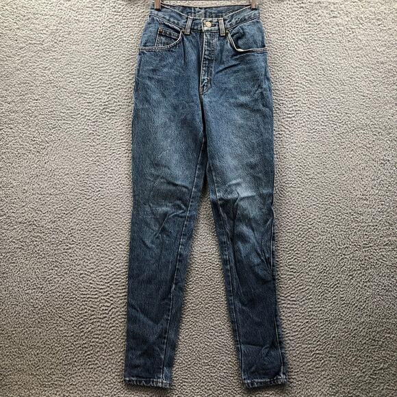 Vintage Levi’s 901 Orange Tab High Rise Tapered Mom Jeans Womens 22 Size 5 - Picture 1 of 12
